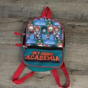 My Hero Academia Mini Backpack - Red and Teal